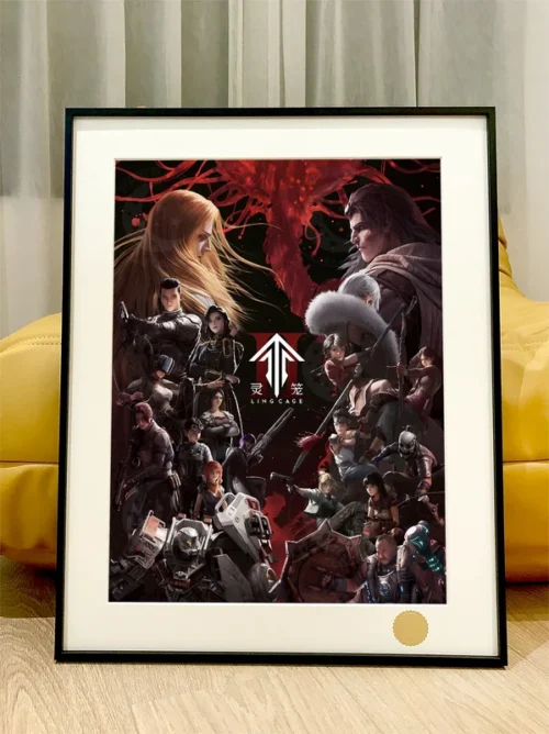 Ling Cage Decorative Painting - Ling Cage - Xingkong Studio - Image 1