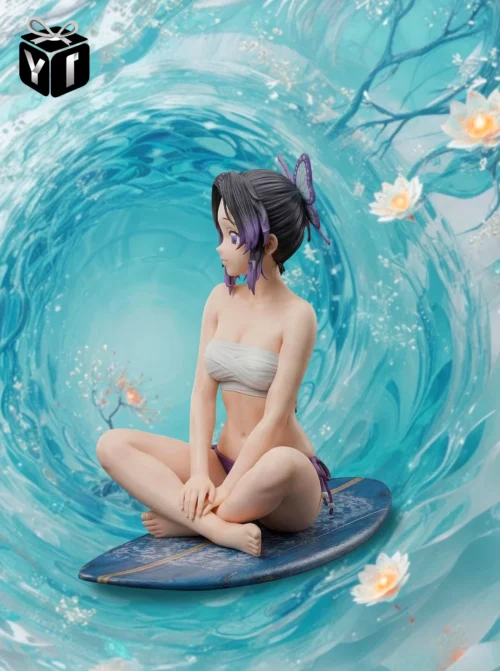 1/6 Scale Swimsuit Ver. Shinobu Kocho - Demon Slayer: Kimetsu No Yaiba Statue - YI-Studio - Image 2