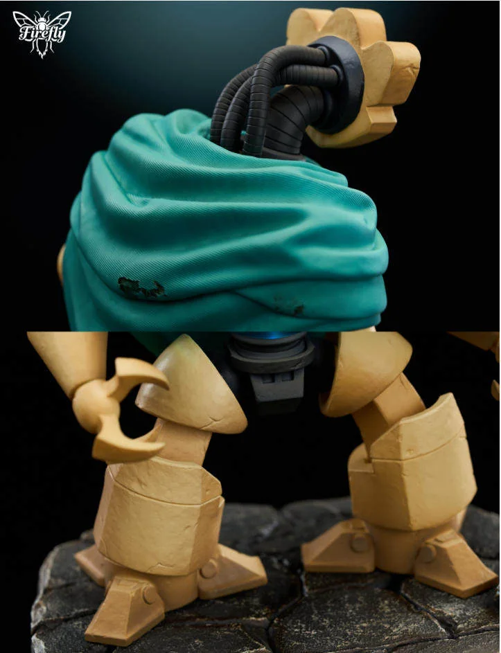 Slay the Spire 2 defect resin statue gallery. Dynamic pose, glowing core, rugged base. See premium sculpted details from multiple angles.