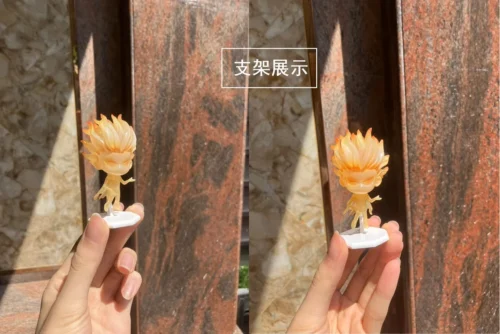 "Dynamic MapleStory Pirate Battle God Skill statue by Yaomu Studio, showcasing intricate details of two characters in a powerful action pose."