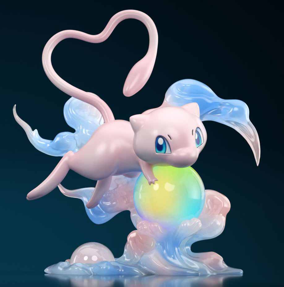 1/20 Scale World Zukan Mew - Pokemon Statue - ZaoWuGuan Studio - Image 8