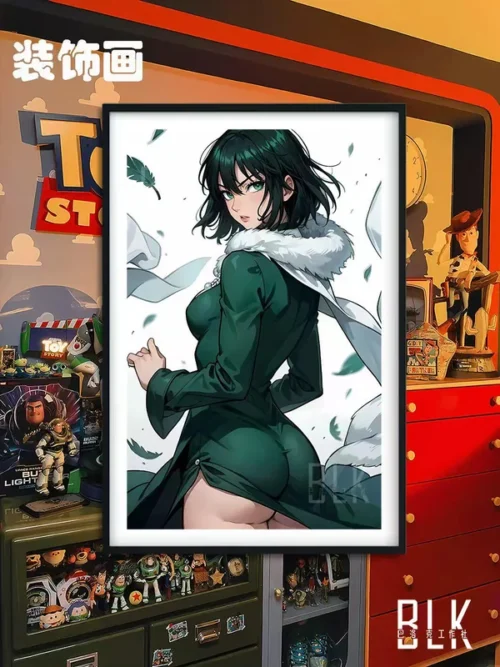 Fubuki Hellish Blizzard Decorative Painting - One-Punch Man - BLK Studio - Image 1