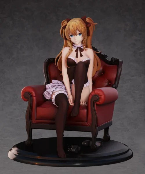 1/6 & 1/4 Scale Melancholy Asuka Langley Soryu - (EVA) Neon Genesis Evangelion Statue - Bust-Studio - Image 1