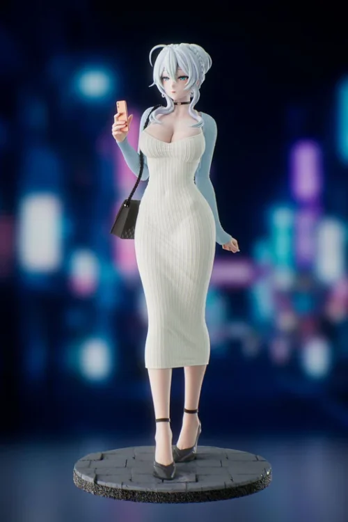 Yuki-Onna Yukino Mifuyu - Original Design Resin Statue - NekoNest Studio - Image 2