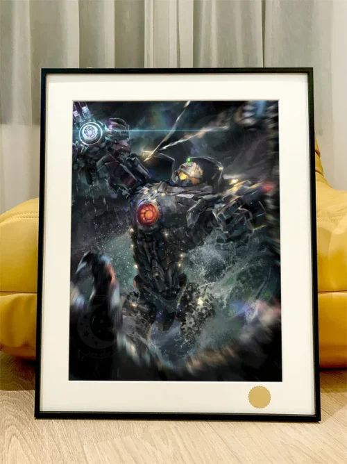 Gipsy Danger Decorative Painting - Pacific Rim - Xingkong Studio - Image 1
