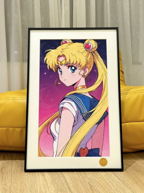 Cosmic Gaze Sailor Moon Usagi Tsukino Decorative Painting - Sailor Moon - Xingkong Studio - Image 1