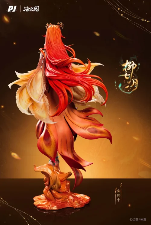 "Officially licensed Liu Qiyue Cangyuan Tu statue by Fouji Studio. Gallery: dynamic pose, exquisite detail, intricate costume, exclusive weapon."