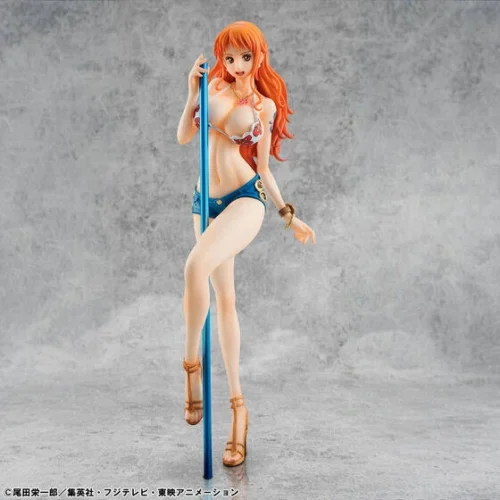 Second Edition Portrait of Pirates Series New Ver. Nami - ONE PIECE Official Statue - MegaHouse - Image 1