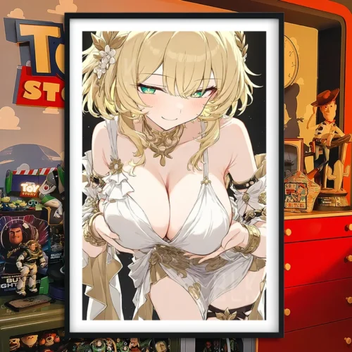 Smiling Aglaea Decorative Painting - Honkai: Star Rail - BLK Studio - Image 1