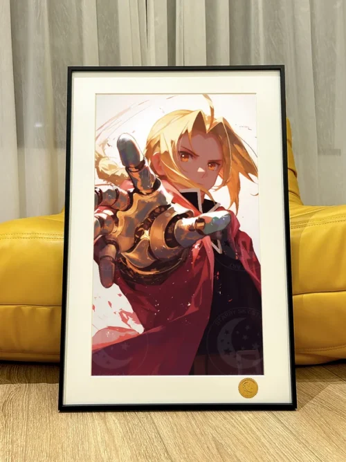 Edward Elric Cosmic Decorative Painting - Fullmetal Alchemist: Brotherhood - Xingkong Studio - Image 1