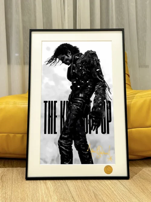 Michael Jackson Cosmic Legacy King Decorative Painting - Original Design - Xingkong Studio - Image 1