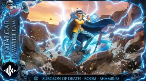Trafalgar D. Water Law with Dual Effects - ONE PIECE Resin Statue - WX Studio - Image 1