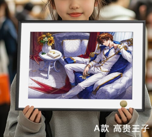 A3 & 4K Size Imperial Prince Lelouch 002 Decorative Painting - Code Geass - HuangGua Studio - Image 2