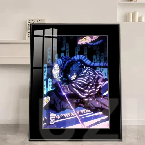 Obanai Iguro Decorative Painting - Demon Slayer: Kimetsu no Yaiba - JuZi Studio - Image 1