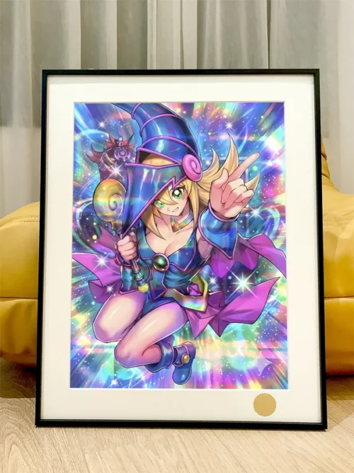 Colourful Dark Magician Girl Decorative Painting - Duel Monsters/ Yu-Gi-Oh! - Xingkong Studio - Image 1