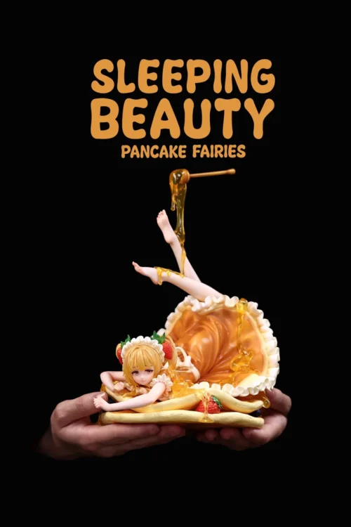 "Officially licensed Pancake Fairies Honey Butter & Choco Berry figures by WeArtDoing Studio. Exquisite details of dessert outfits and sweet treats."