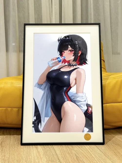 Drinking Ellen Joe Decorative Painting - Zenless Zone Zero - Xingkong Studio - Image 1