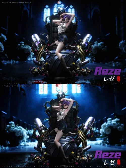1/4 Scale Goddess Series Reze - Chainsaw Man Statue - TY Studio - Image 1