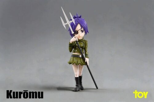 "Main image: Exclusive limited 168-piece WCF Chrome Dokuro statue by TOY Studio, capturing her mysterious aura and elegant pose from Katekyo Hitman Re