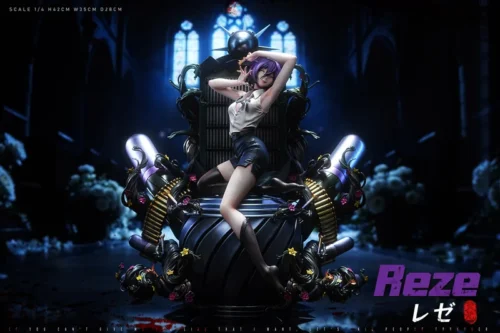 1/4 Scale Goddess Series Reze - Chainsaw Man Statue - TY Studio - Image 2