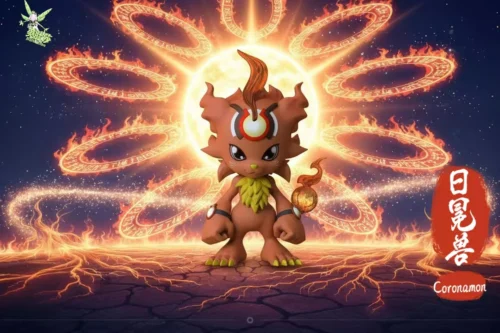 Coronamon - Digimon Resin Statue - MeiDuSha Studio - Image 1
