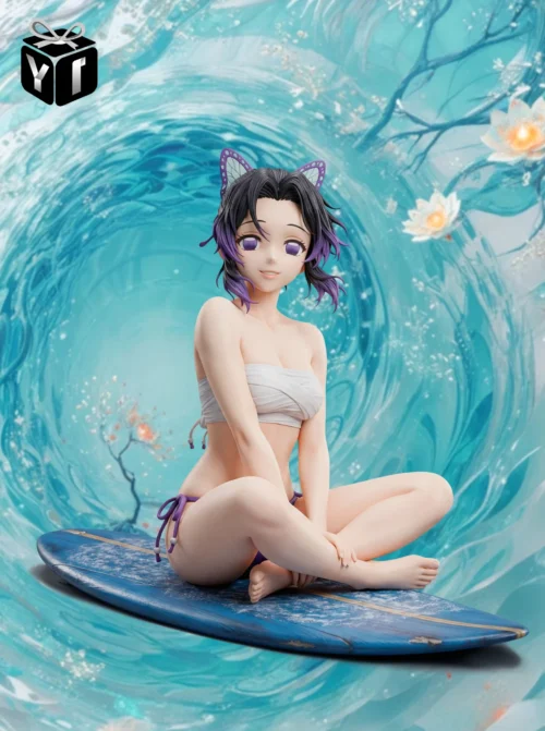 1/6 Scale Swimsuit Ver. Shinobu Kocho - Demon Slayer: Kimetsu No Yaiba Statue - YI-Studio - Image 1