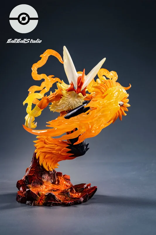 Mega Blaziken - Pokemon Resin Statue - BallBall Studio - Image 3