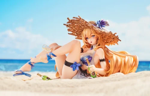 "1/7 Durendal Honkai Impact 3rd resin statue by Pepeho Studio. Dynamic battle pose, intricate armor, and flowing effects captured from various angles.”