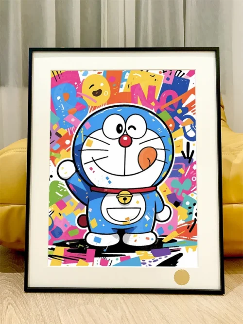 Graffiti Doraemon Decorative Painting - Doraemon - Xingkong Studio - Image 1