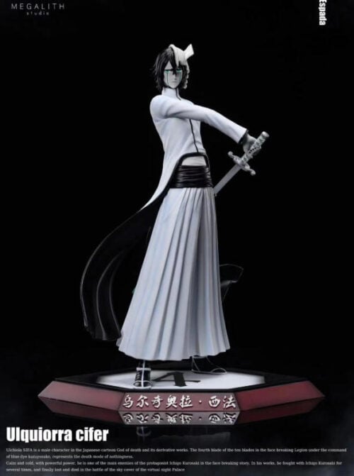 1/6 Scale Espada Series No.4 Ulquiorra Cifer - Bleach Resin Statue - Magalith Studio
