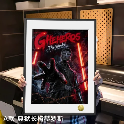 A3 & 4K Size Prison Boss Decorative Painting - Delta Force - HuangGua Studio - Image 2