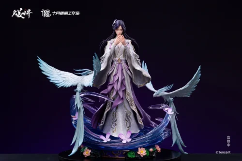 "Limited Edition Perfect World Yunxi 1/6 scale statue. Premium polystone craftsmanship highlights her ethereal beauty, intricate details, and dynamic."