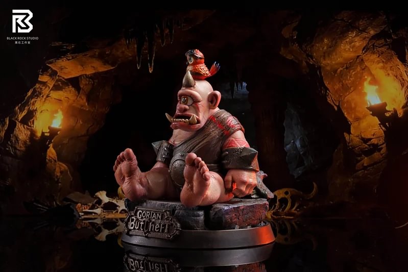 Chibi Ver. Gryphon & Ogre & Beholder - World of Warcraft Resin Statue - Black Rock Studio - Image 16