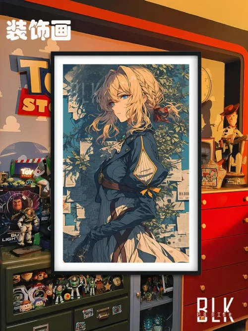 Violet Evergarden Decorative Painting - Violet Evergarden - BLK Studio - Image 1