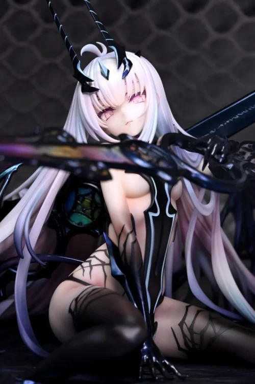 "Exquisite 1/7 Melusine (Fairy Knight Lancelot) Fate/Grand Order statue by Fix Cast Studio. This limited edition FGO figure showcases elegant knightly."