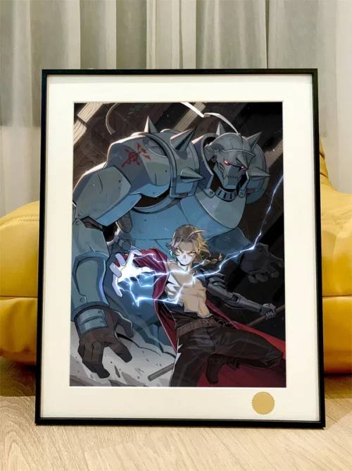 Lightning Edward Elric Decorative Painting - Fullmetal Alchemist: Brotherhood - Xingkong Studio - Image 1