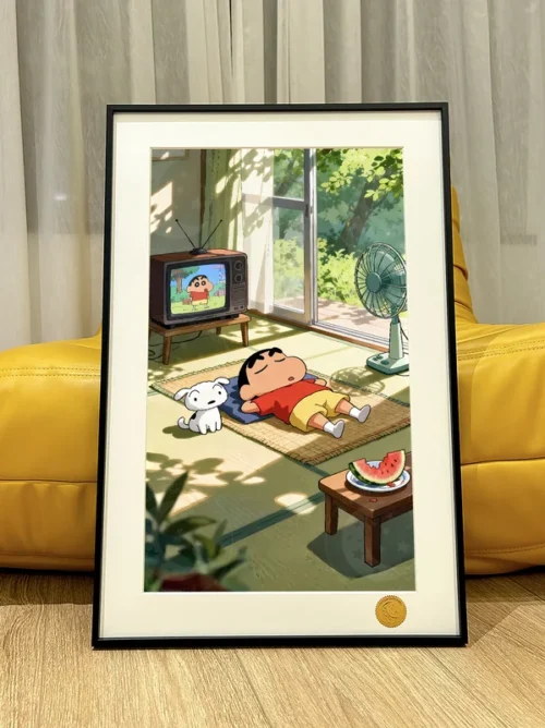 Napping Shin-chan Decorative Painting - Crayon Shin-chan - Xingkong Studio - Image 1