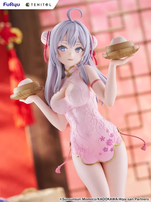 TENITOL TALL Series Cheongsam Ver. Alisa Mikhailovna Kujou - Roshidere Official Statue - FURYU Studios - Image 2