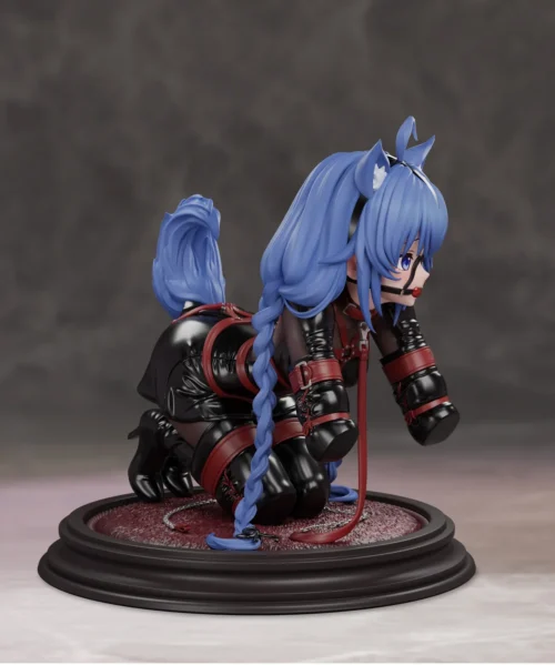 "Exquisite 1/6 Imprisoned Roxy Migurdia statue by Tensei Studio. Dynamic magical confinement, intricate base details, various angles. Limited edition."