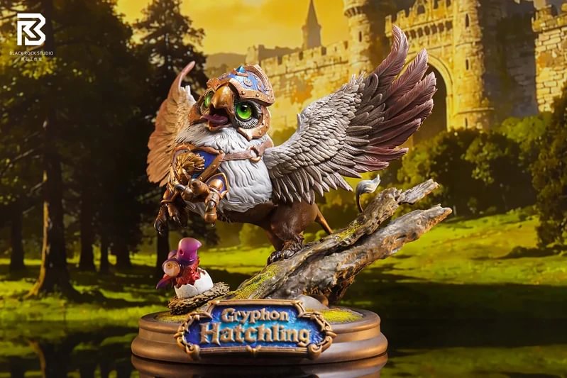 Chibi Ver. Gryphon & Ogre & Beholder - World of Warcraft Resin Statue - Black Rock Studio - Image 15