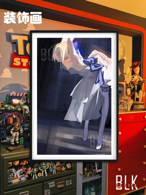 Saber Artoria Pendragon Decorative Painting - Fate/Stay Night - BLK Studio - Image 1