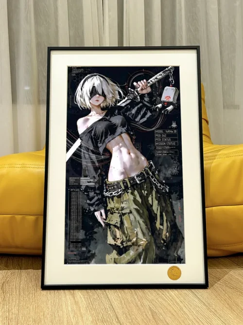 Fashion Style YoRHa No. 2 Type B Decorative Painting - NieR:Automata - Xingkong Studio - Image 1