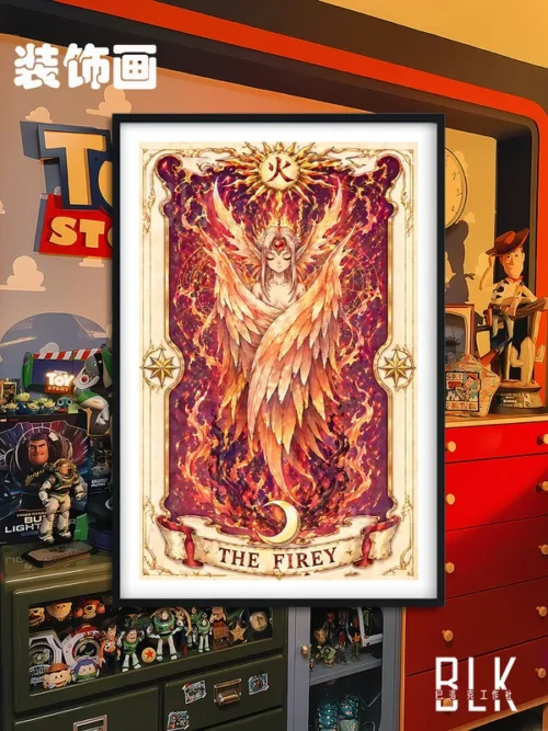 Firey Clow Card Decorative Painting - Cardcaptor Sakura (CCS) - BLK Studio - Image 1