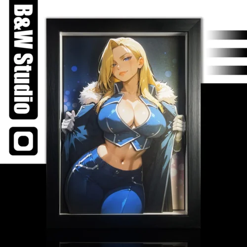 Olivier Mira Armstrong Decorative Painting - Fullmetal Alchemist: Brotherhood - B&W Studio - Image 2