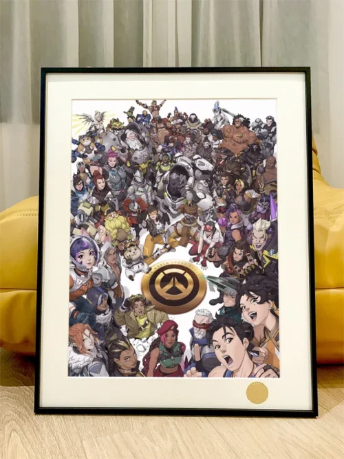 Overwatch 10th Anniversary Decorative Painting - Overwatch - Xingkong Studio - Image 1