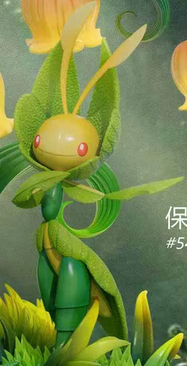 1/20 Scale World Zukan Leavanny Evolutionary Set - Pokemon Statue - DuanZaoJiang Studio - Image 2