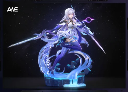 "Limited Edition Genshin Impact Skirk resin statue by ANE Studio. This premium collectible figure dynamically portrays Skirk's mysterious power.“