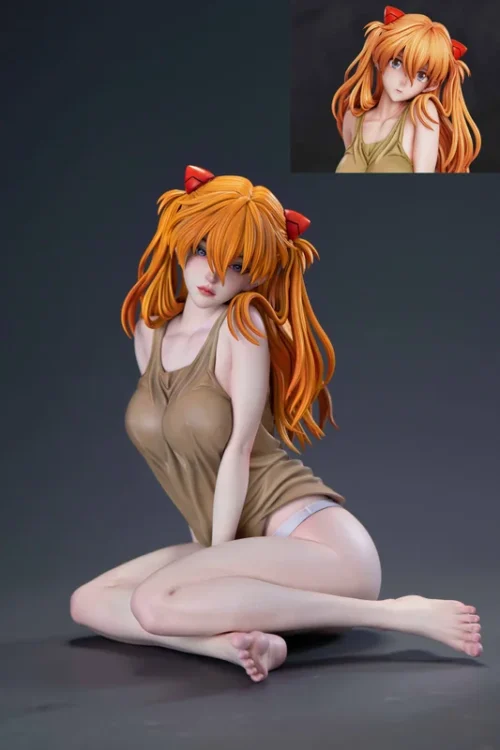 1/4 Scale Asuka Langley Soryu - (EVA) Neon Genesis Evangelion Resin Statue - WAWA Studio - Image 1