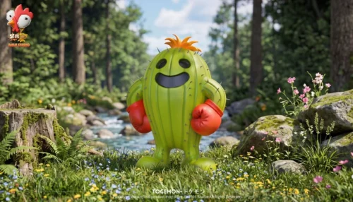 MH & Small Scale Togemon - Digimon Resin Statue - IK Studio - Image 2