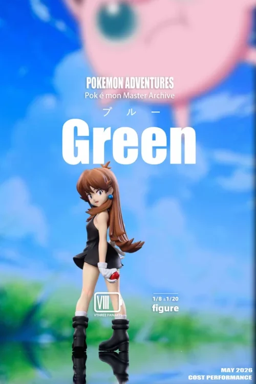 1/20 & 1/8 Scale World Zukan Green - Pokemon Statue - V3 FANARTS Studios - Image 1